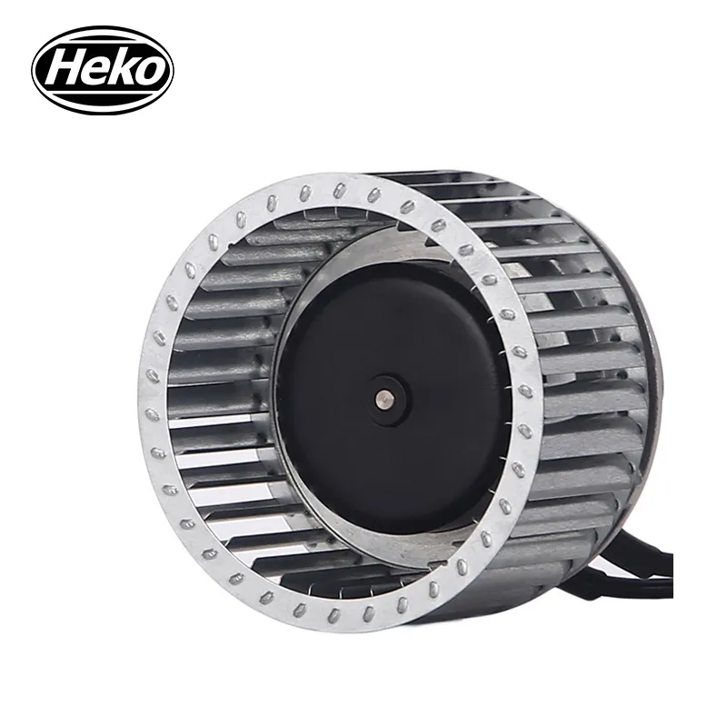 HEKO EC133mm 230VAC BLDC 외부 로터 모터 전진 곡선 블레이드 원심 팬 송풍기 팬 산업용
