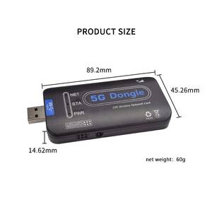 RM520N-GL 5G CPE加密狗，带sim插槽NA NSA无线网卡，支持在命令/短信/呼叫Ipad/手机/电脑 - Product Image 4