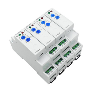 電源オン遅延電子タイムリレーAC/DC Dinレールタイムリレー12V-240V 16A 0.1S〜10日 - Product Image 4