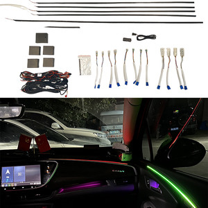 ユニバーサル18 in1 LEDカーアンビエントライト車両モデルの99% に適していますアンビエントライトカー - Product Image 3