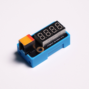 Nuovo design Display a LED a 4 cifre modulo Display orologio orologio digitale a tubo Kit elettronico fai-da-te rosso per arduino
