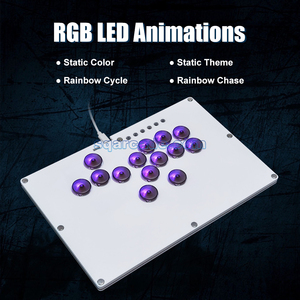 Hitbox Arcade Fighting LED codificador de intercambio en caliente controlador sin palanca Xinput/Dinput Mini consola de todos los botones para PC/NS/PS4 - Product Image 4