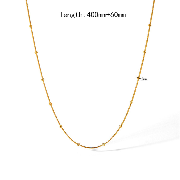 Hard bead chain