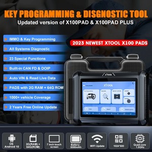 แผ่น X100 2024 xtool โปรแกรมเมอร์ในตัวสามารถ FD doip X100pad บวกรถยนต์แผ่น X100 Immobilizer 23บริการ - Product Image 2