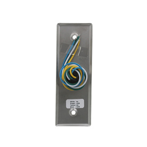 Interruttore a chiave di controllo di accesso biometrico con chiave per sistemi di controllo dell'accesso 12V/24V con pulsante in metallo per sistemi di controllo accessi - Product Image 5
