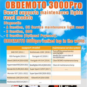 MST-3000PRO neueste volle Funktion für schweres Motorrad, Schlüssel programmierung, Pferdestärke, Motorscanner-Werkzeug