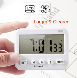Timer da cucina digitale LCD Time Manager per bambini Count Down Timer vibrazione/Mute/Flash promemoria luce Flash - Product Image 4