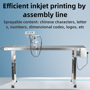 Stampante automatica a getto d'inchiostro on-line Multi-funzionale catena di montaggio macchine di codifica, QR code e data di produzione stampanti a getto d'inchiostro - Product Image 4
