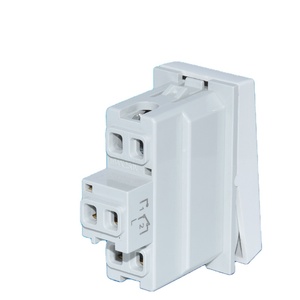 1 Gang 2 Way Single <strong>Switch</strong> 10A 250V Light <strong>Switch</strong> 22.5*45 mm Power Socket Module - Product Image 2