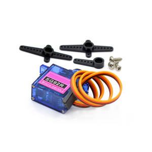 SG92Rマイクロサーボモーター4.8-6V 360/270/180度ロボットRCドローン航空機用連続回転制御可能角度9g DIYおもちゃ - Product Image 5