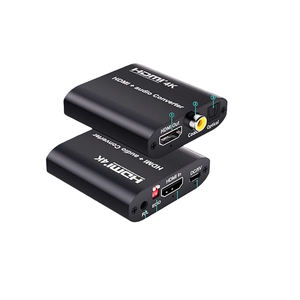 Divisor Extractor de audio HDM1 1,4 con salida de audio Toslink/coaxial, convertidor de audio coaxial BolAAzuL 4K/30Hz HDM1 a Toslink SPDIF - Product Image 1