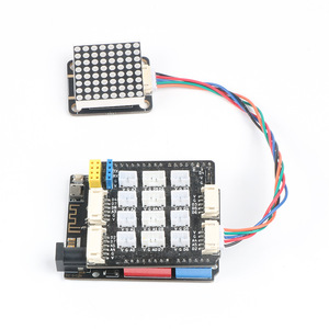 MAX7219 modulo a matrice di punti 8x8 LED Display microcontrollore Driver con interfaccia PH2.0, compatibile con Arduino/LEGO