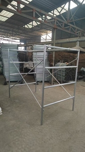 7ft กรอบนั่งร้าน zytj. X 5ft X 10FT หอนั่งร้านแบบกลิ้ง2ระดับ Set2-Rung เฟรม + วงเล็บปีกกา + แพลตฟอร์ม