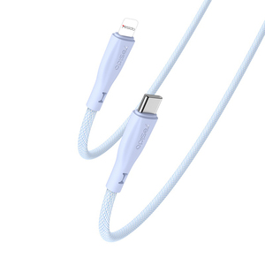 Yesido CA169 1.2M 27W Fast Charging Type-C to IP Tricolor <strong>Choose</strong> Freely Durable Silicone Data <strong>Cable</strong>