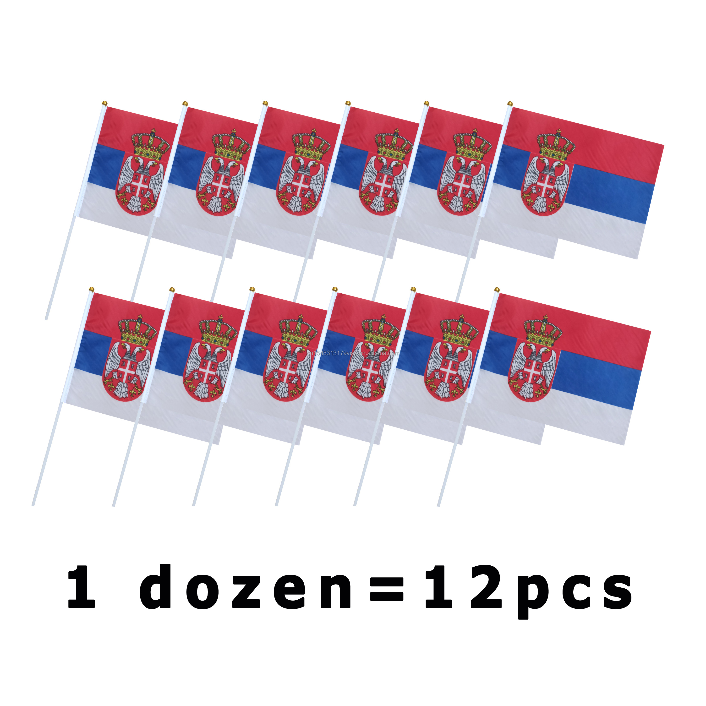 Drapeau de la Serbie