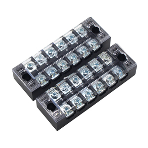 Tb-2506 tb סדרה tb מוליך פליז חשמלי שורה כפולה מחסום בורג מסוף בורג