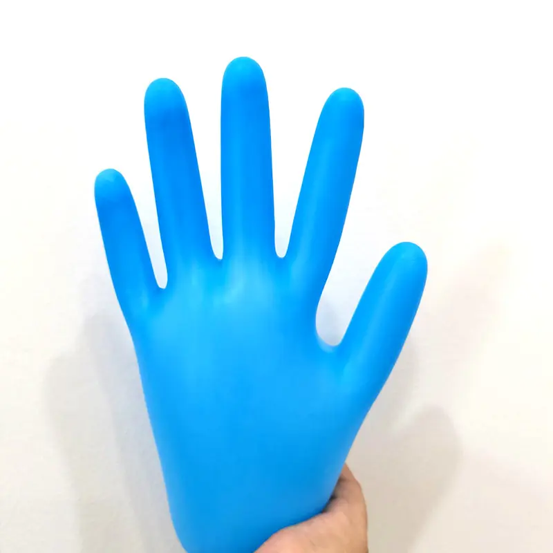 Nitril handschuhe Blaue Nitril handschuhe Lebensmittel Haushalt 4mil puder frei Touch Food Küchen handschuhe