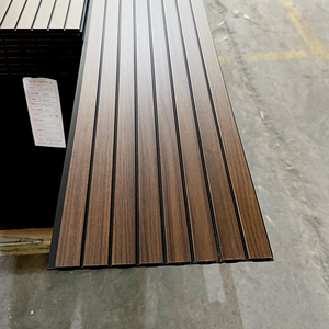 Sonsill 3D rãnh trang trí lambrin WPC slat TV Panel tường cho nội thất - Product Image 2