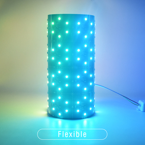VH LIGHTING RGB Addressable Flex <strong>LED</strong> Panel 24V Cuttable Black <strong>SM16703</strong> Matrix Light Sheet USB NFC Copper No Voltage Drop - Product Image 4