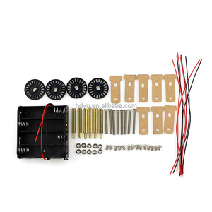 4WD Smart Robot Car Chassis Kit Auto für Entwicklungs board - Product Image 5