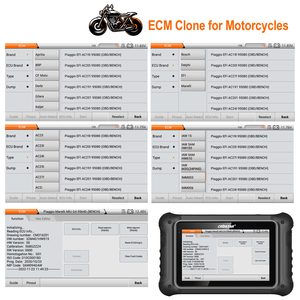 Neueste Full R/W Eeprom/Dflash/Pflash/MAP Reset ECU(Virgin) ECM TCM ECU Blinker OBDSTAR DC706 Motorrad ECU Programmierer Tool