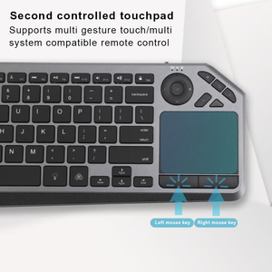 Teclado Azerty árabe personalizado com luz de fundo teclado ergonômico recarregável teclado sem fio portátil <span class=keywords><strong>Bluetooth</strong></span> com touchpad