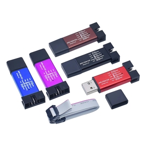 ST LINK Stlink ST-Link V2 Mini STM8 STM32 simulatore di Download programmatore di programmazione con coperchio DuPont cavo ST Link V2