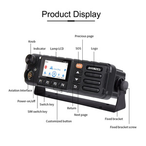 Anytecu W7วิทยุเครือข่าย PTT 4G พร้อมหน้าจอสัมผัส LTE poc TM7วิทยุมือถือบวกกับวิทยุรถยนต์ zello PTT Car <span class=keywords><strong>Android</strong></span> 11 - Product Image 5