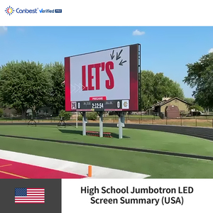 Canbest Apro p5.7 5.7mm 9600x5760mm 31.5x 18.9ft quảng cáo ngoài trời biển quảng cáo dẫn màn hình cho trường trung học jumbotron trong USA - Product Image 3