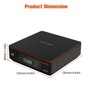 ECAMD V9 DVB S2X <strong>Decoder</strong> Free to Air Digital TV <strong>Decoder</strong> Satellite <strong>Receiver</strong> - Product Image 5