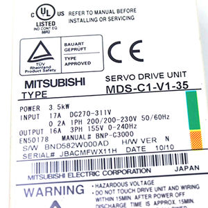 100% neue Original MDS Spindel Servo Treiber Mitsubishi CNC Werkzeug maschine Programm Programmier bare Steuerung MDS-C1-V1-35