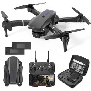 Hot Selling E88 Pro RC Drone Long Range 13 <strong>Minutes</strong> Flying Time 4K Dual Camera Foldable Design Beginner-Friendly Plastic Material - Product Image 1