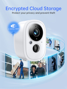 2K WiFi户外太阳能防水摄像机4MP高清CCD C型红外图雅安全，带NVR数据存储选项 - Product Image 4