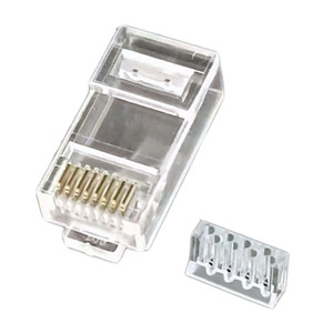 UTP RJ45 Cat6 UTP 8P8C以太网8针插座连接器6类RJ 45模块化插头 - Product Image 1
