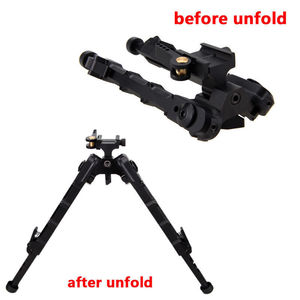 Aluminum Alloy Outdoor Hunting Stabilizer Suitable for Shooting Aiming V9 Telescoping Bracket QD 20-21mm <strong>Mount</strong> Hunting <strong>Bipod</strong> - Product Image 3