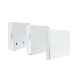 433Mhz uzaktan kumanda kablosuz Push Button duvar ışık anahtarı uzaktan kumanda 1-3 Gang 86 tipi Panel anahtarı akıllı ev - Product Image 1