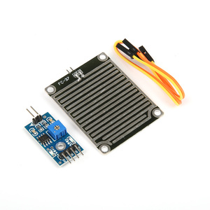 Sensor de detección de agua Módulo de agua de lluvia para humedad Lluvia Monitoreo de sensibilidad del clima - Product Image 2