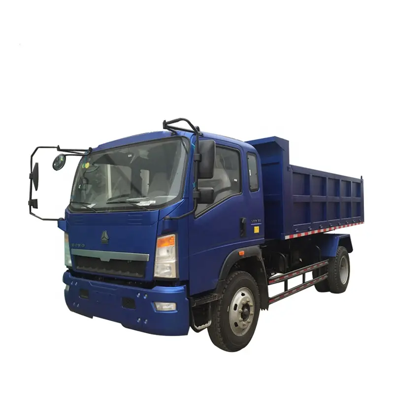 Mini caminhão de captação usado 4*2 howo lowprice, mini caminhão diesel
