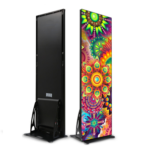 Lecede reklam ekleme ekranı dijital tabela kapalı HD oyuncu ekranı 4K çözünürlük taşınabilir Kiosk LED mevcuttur - Product Image 3