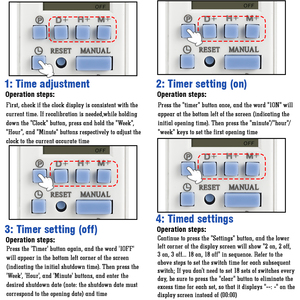 Elettronico settimanale 7 giorni programmabile interruttore digitale Timer relè di controllo AC 220V 230V 10A 16A Din Rail THC15A 30A DC 12V 24V 1NO - Product Image 6