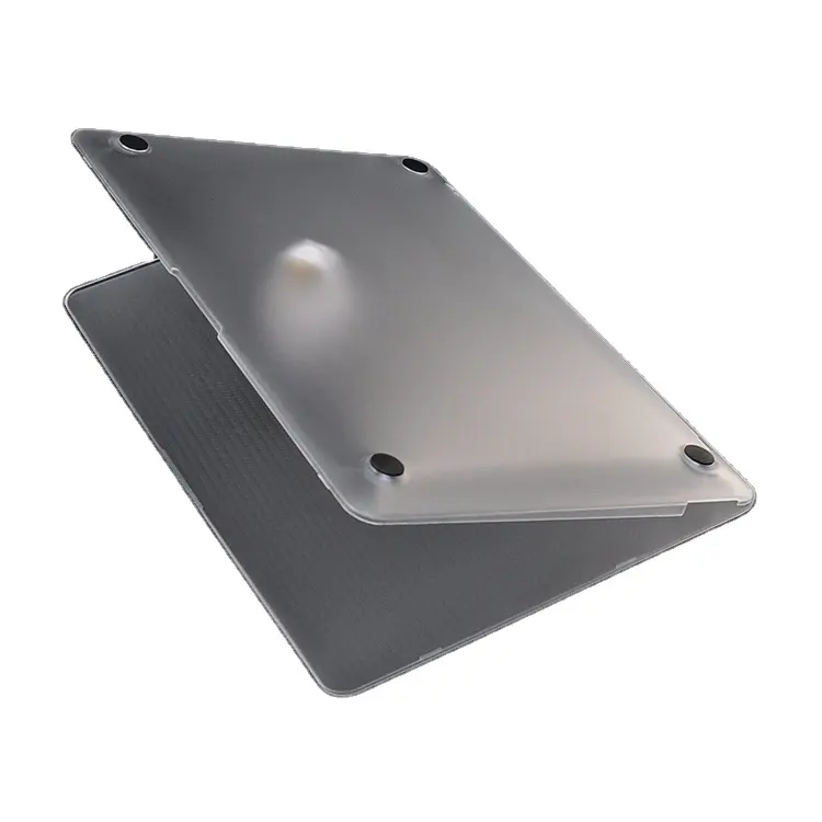 Neue flexible ultra dünne durchscheinende matte PC-Laptop tasche für Apple Macbook Air Pro 13 14 15 16 Zoll leichte Hülle