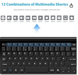 Juego de teclado y ratón USB inalámbricos retroiluminados RGB, combinación de ordenador compacto estándar de 104 teclas para HP/Lenovo para ordenador portátil Mac - Product Image 4