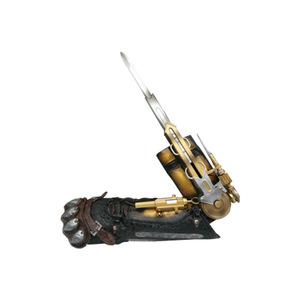 Game Cosplay Accessories <strong>Assassin</strong> 6 Thunder COSPLAY 1:1 Wrist Sleeve Sleeve Arrow Sword with Box - Product Image 5