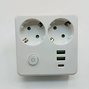 Adaptador de enchufe estándar europeo, enchufe multifuncional, enchufe USB de expansión uno a múltiple - Product Image 5