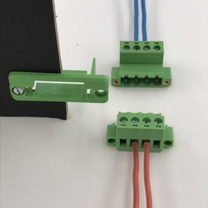 XINKE, 4 vías, paso de 5,08 a través de bloque de terminal macho y hembra bloque pared o panel fijo conector XK2EDGRKM + KM + WC-5.08-4P - Product Image 5