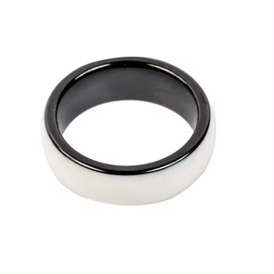 13.56Mhz erişim kontrol tuşları NFC akıllı seramik RingCustom NFC seramik halka 216/M çip akıllı halka sosyal medya akıllı yüzük - Product Image 6