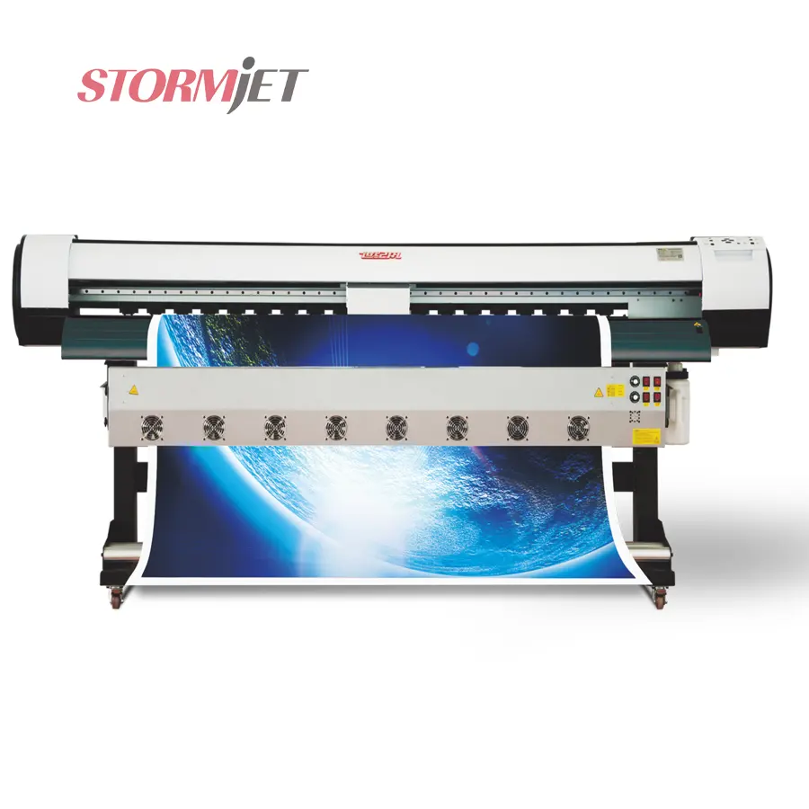 Nuovo Modello di Progettazione Stormjet SJ-7160S Eco Solvente A Getto D'inchiostro di Stampa di Prezzo