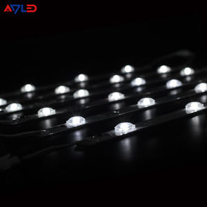 กล่องไฟแสดงนิทรรศการ LED 24V DC แถบไฟโฆษณาบาร์แบ็คไลท์ LED 3LEDs 4LEDs 7LEDs IP20 160ลำแสง ° มุม3030 - Product Image 1