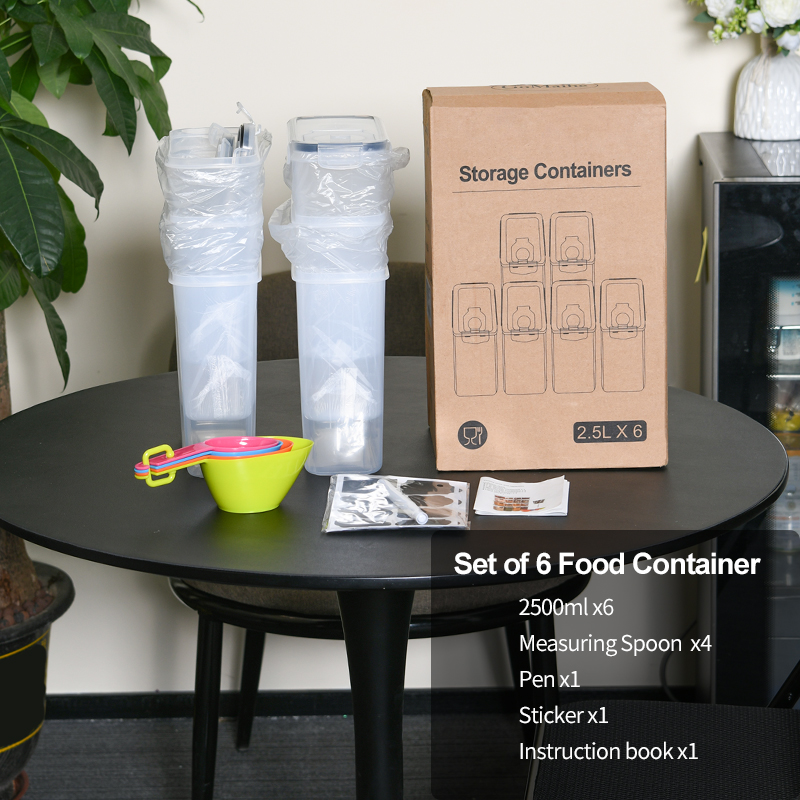 2.5L Set of 6 pieces