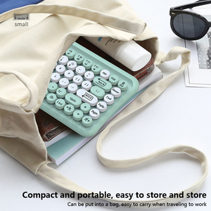 Wireless Punk Keyboard and Mouse Set <strong>Computer</strong> Apple I Pad Tablet Girls Cute Mini Small Portable Keyboard Mouse Combo - Product Image 5